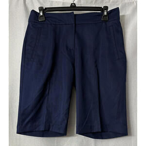 NWT Izod Golf Womens Sun Control Wicking Casual‎ Blue Shorts Size 4
